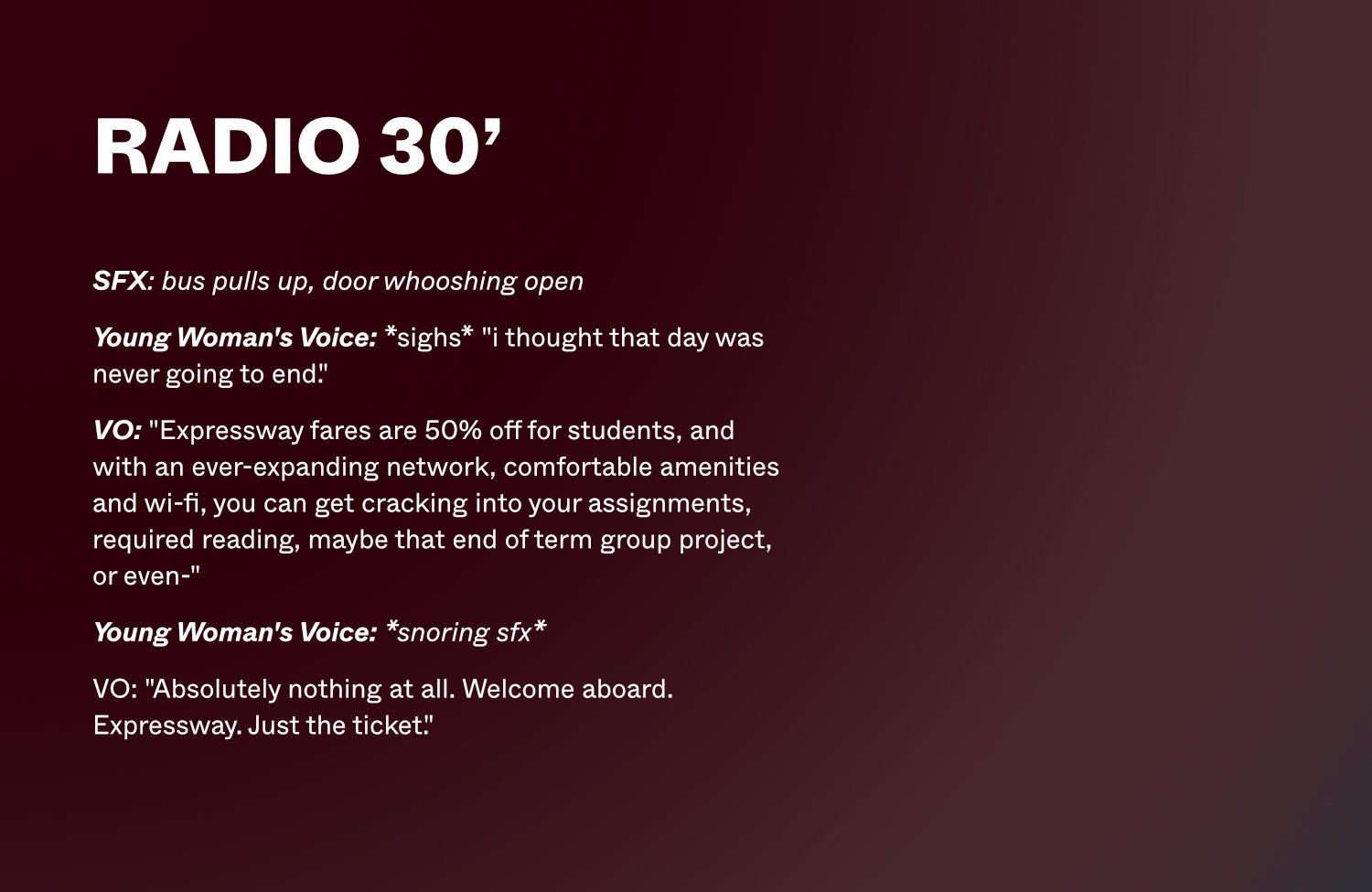 Expressway - Slide 7"